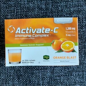 NIB Melaleuca Activate-X Orange Blast